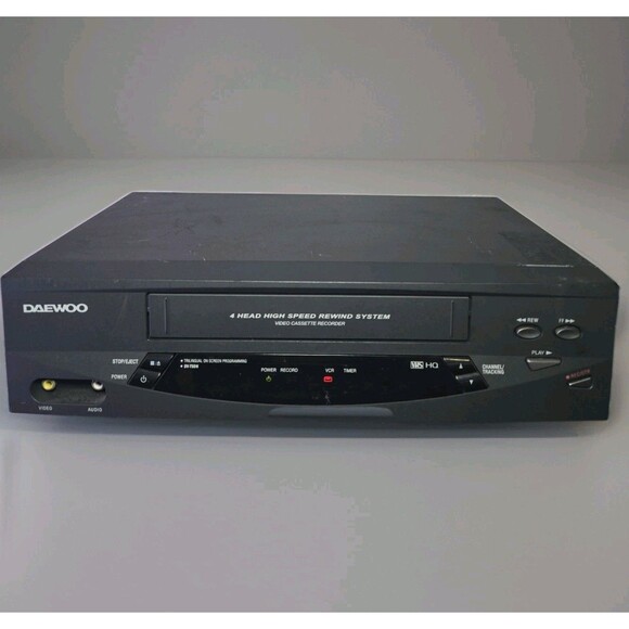 Daewoo DV-T50N 4-Head VHS HQ VCR Video Cassette Recorder Tested High Speed Rewin - Picture 1 of 6